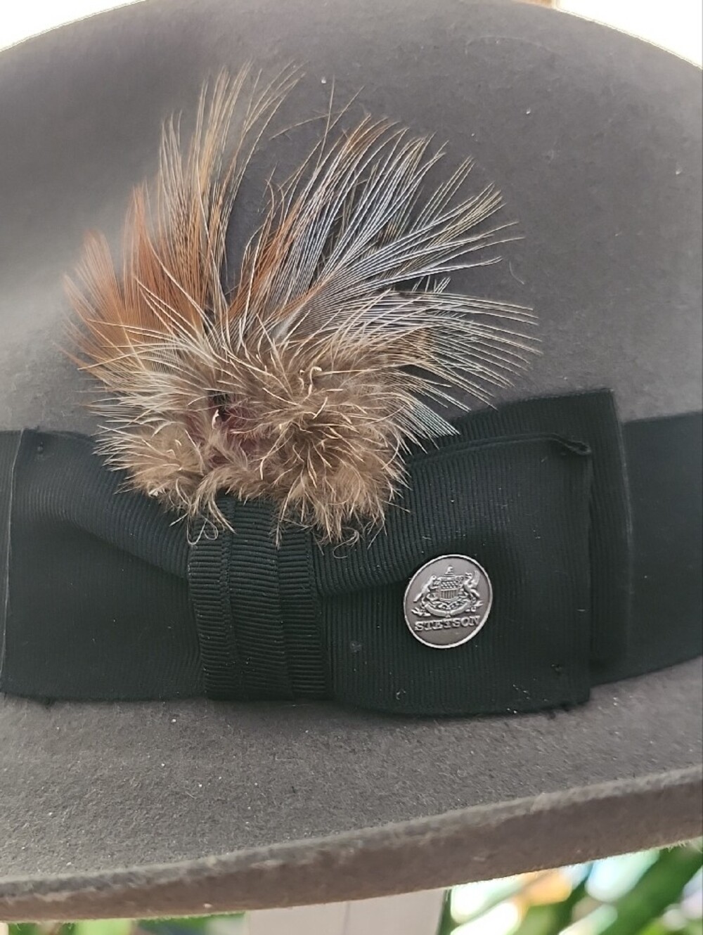 ✨ Stetson Temple Fur Felt Fedora - Royal Deluxe Collection - Picture 3 of 13